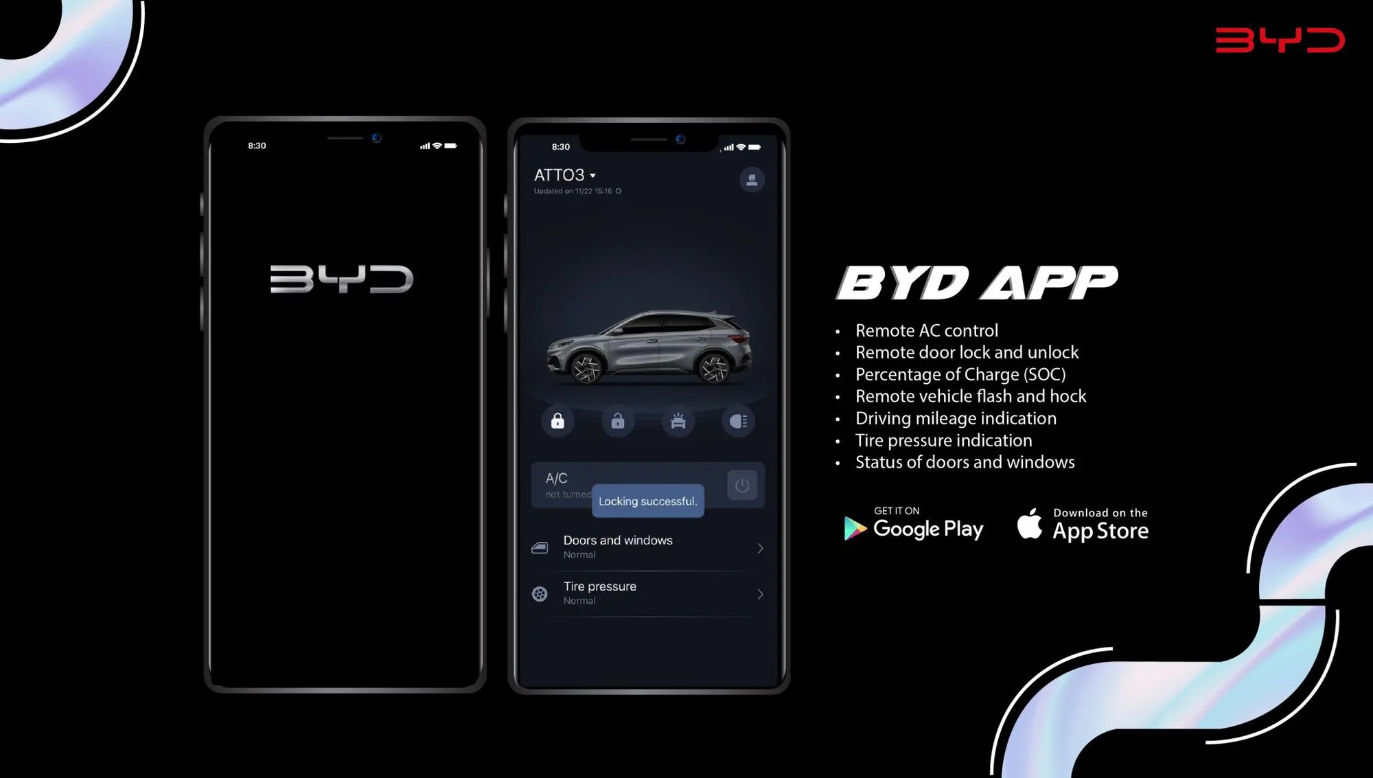 Ứng dụng BYD giá 15 triệu đồng cho chủ xe tại Việt Nam: Mở, khóa xe, bật điều hòa từ xa, kiểm tra tình trạng pin xe- Ảnh 2. Ứng dụng BYD giá 15 triệu đồng cho chủ xe tại Việt Nam: Mở, khóa xe, bật điều hòa từ xa, kiểm tra tình trạng pin xe- Ảnh 2.