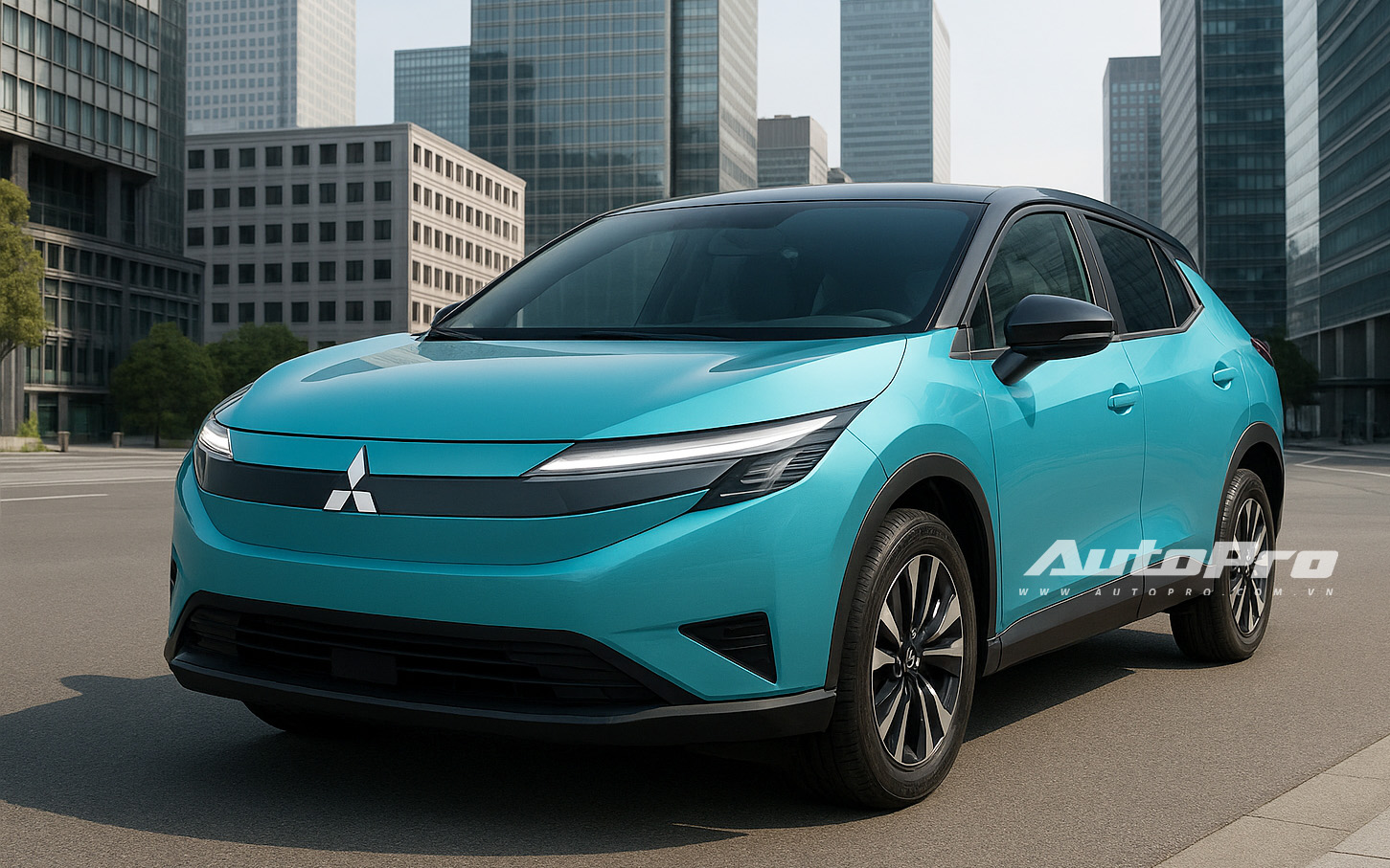 Mitsubishi sắp có SUV mới ngang cỡ Xforce, chạy điện hơn 480km/sạc, dùng công nghệ Nissan, bán năm sau- Ảnh 2. Mitsubishi sắp có SUV mới ngang cỡ Xforce, chạy điện hơn 480km/sạc, dùng công nghệ Nissan, bán năm sau- Ảnh 2.