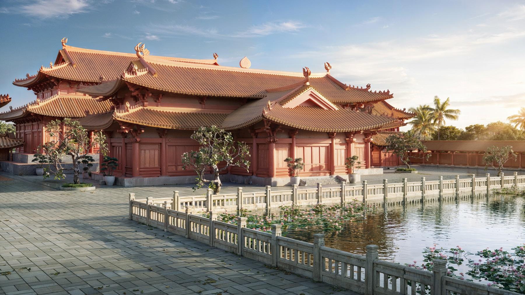 Những biểu tượng quyền uy của vương triều Lý - Trần tại Sun Mega City- Ảnh 3. Những biểu tượng quyền uy của vương triều Lý - Trần tại Sun Mega City- Ảnh 3.