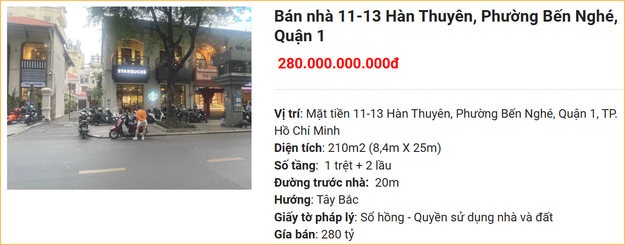 Mặt bằng Hàn Thuyên hot nhất Quận 1: Rao bán 630 tỷ 9 tháng không ai mua, giờ có người thuê, liệu giá có giảm?- Ảnh 3.