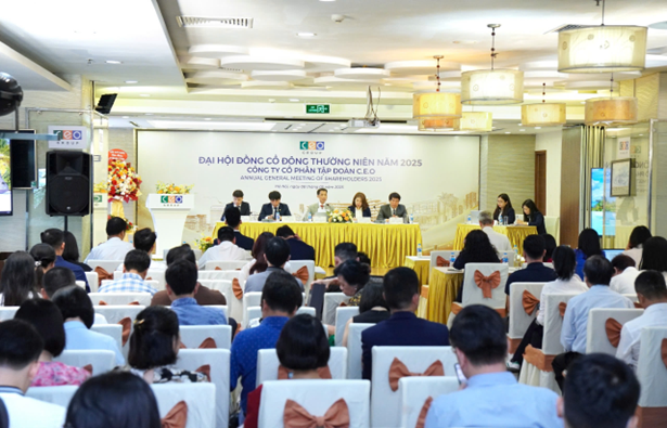 ĐCĐCĐ CEO Group: Năm 2025 không đặt mục tiêu tăng trưởng nóng, mà phát triển bền vững- Ảnh 1. ĐCĐCĐ CEO Group: Năm 2025 không đặt mục tiêu tăng trưởng nóng, mà phát triển bền vững- Ảnh 1.