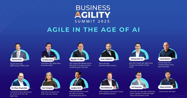 Business Agility Summit 2025: Bài học chuyển đổi từ ngân hàng số đầu tiên Đông Nam Á- Ảnh 1. Business Agility Summit 2025: Bài học chuyển đổi từ ngân hàng số đầu tiên Đông Nam Á- Ảnh 1.