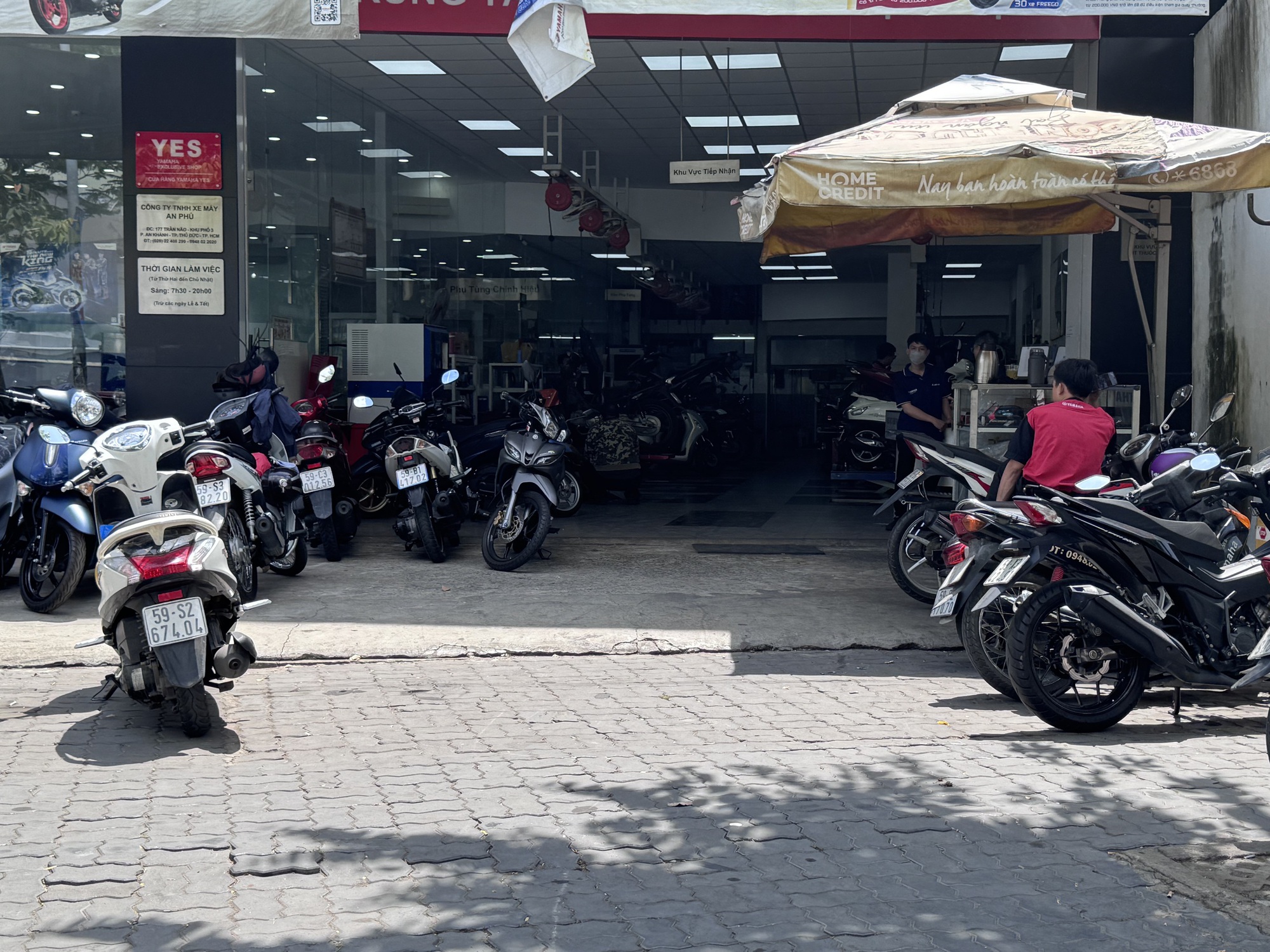 Thông tin mới vụ xe máy Yamaha nghi bị đóng lại số động cơ- Ảnh 1. Thông tin mới vụ xe máy Yamaha nghi bị đóng lại số động cơ- Ảnh 1.