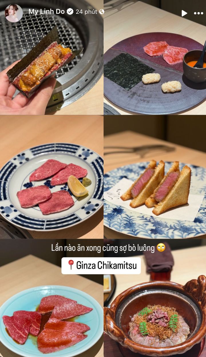 Đỗ Mỹ Linh cùng Chủ tịch Hà Nội FC hẹn hò sang chảnh ở nước ngoài, không quên ái nữ Đỗ Mỹ Linh cùng Chủ tịch Hà Nội FC hẹn hò sang chảnh ở nước ngoài, không quên ái nữ