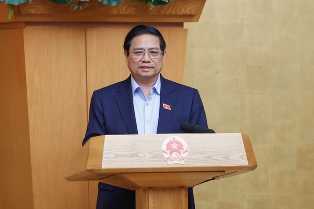 Thủ tướng chủ trì họp, cho ý kiến về hồ sơ đề án sắp xếp, hợp nhất tỉnh, thành- Ảnh 1. Thủ tướng chủ trì họp, cho ý kiến về hồ sơ đề án sắp xếp, hợp nhất tỉnh, thành- Ảnh 1.