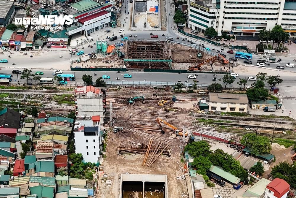 Cận cảnh hầm chui 800 tỷ sắp cán đích, giải tỏa điểm đen ùn tắc phía Nam Hà Nội- Ảnh 6. Cận cảnh hầm chui 800 tỷ sắp cán đích, giải tỏa điểm đen ùn tắc phía Nam Hà Nội- Ảnh 6.