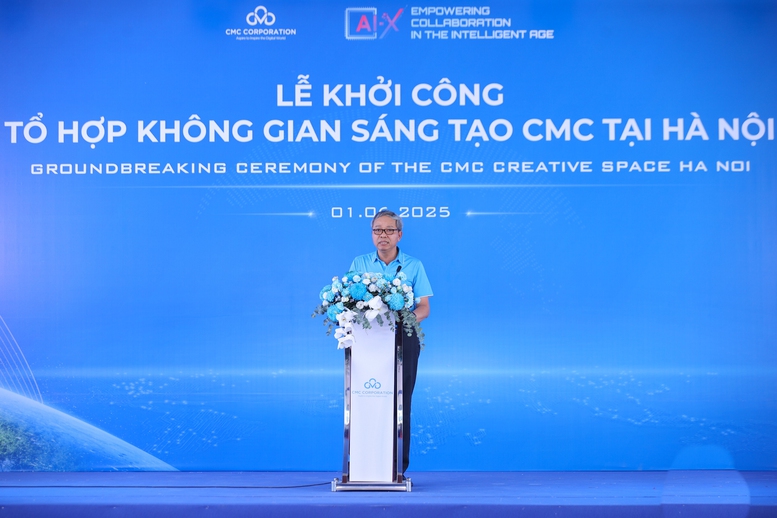 Thủ tướng Phạm Minh Chính dự khởi công Tổ hợp không gian sáng tạo CMC- Ảnh 5. Thủ tướng Phạm Minh Chính dự khởi công Tổ hợp không gian sáng tạo CMC- Ảnh 5.