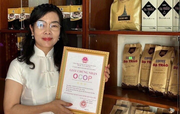 Cà phê Dạ Thảo bán 17 tấn hàng giả: Từng được vinh danh sản phẩm OCOP 3 sao- Ảnh 1. Cà phê Dạ Thảo bán 17 tấn hàng giả: Từng được vinh danh sản phẩm OCOP 3 sao- Ảnh 1.