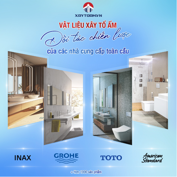 Xây Tổ Ấm: Giải pháp chọn thiết bị vệ sinh bền đẹp, giá tốt cho mọi công trình- Ảnh 2. Xây Tổ Ấm: Giải pháp chọn thiết bị vệ sinh bền đẹp, giá tốt cho mọi công trình- Ảnh 2.
