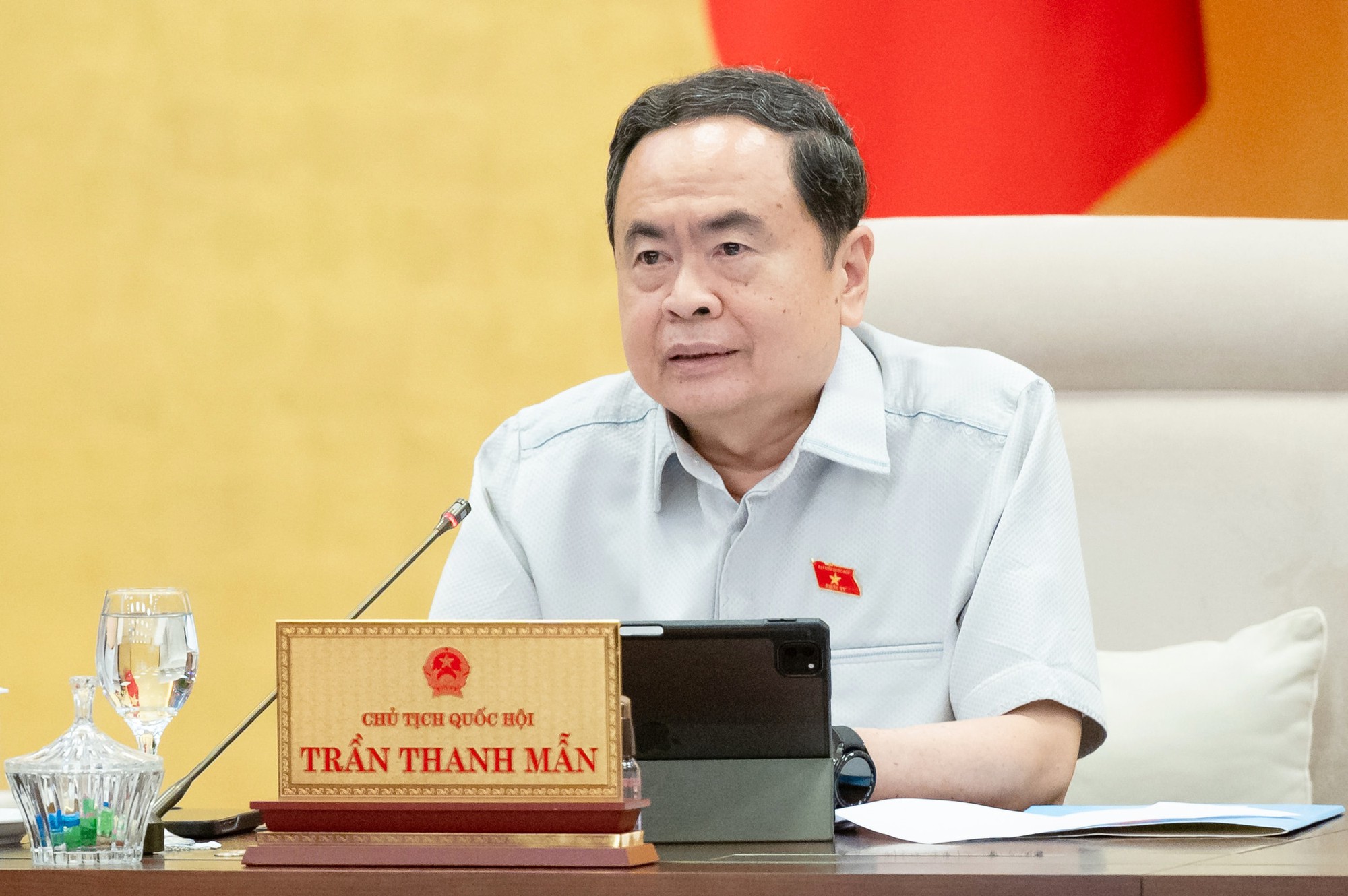 Chủ tịch Quốc hội: Phân cấp phải giám sát, không để cấp tỉnh muốn làm gì thì làm- Ảnh 1. img