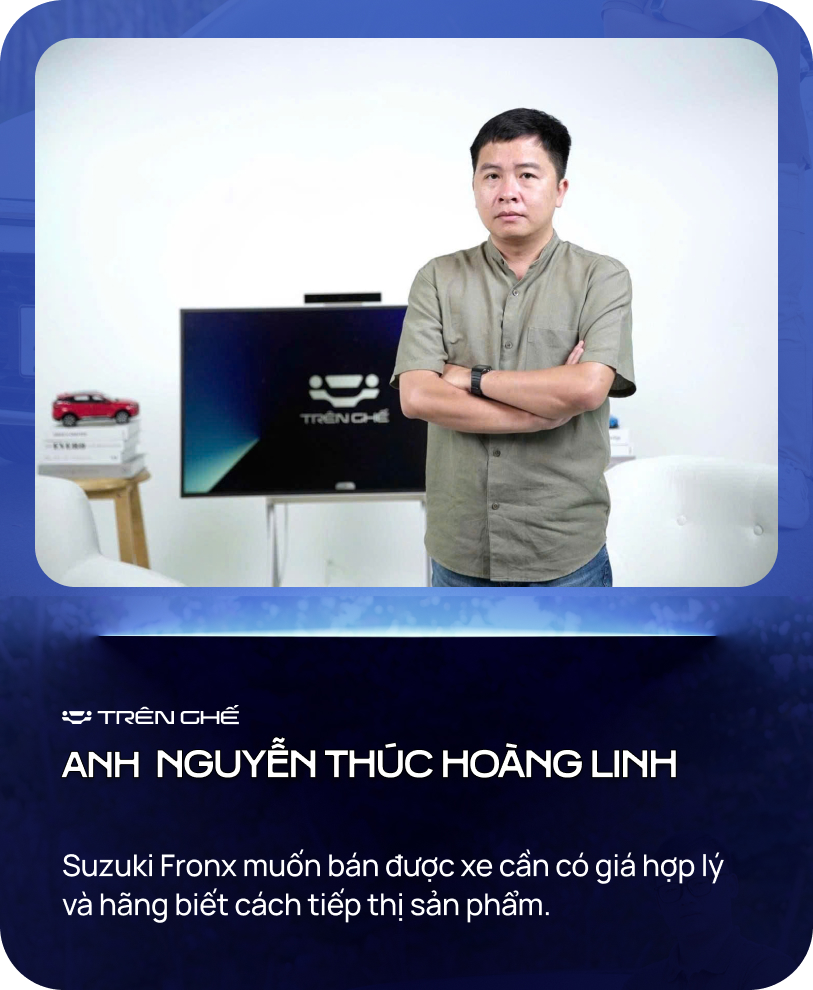 Người Việt hiếm hoi cầm lái Suzuki Fronx: ‘Lái hay, chất tốt nhưng cần điều này mới bán chạy’- Ảnh 6. Người Việt hiếm hoi cầm lái Suzuki Fronx: ‘Lái hay, chất tốt nhưng cần điều này mới bán chạy’- Ảnh 6.
