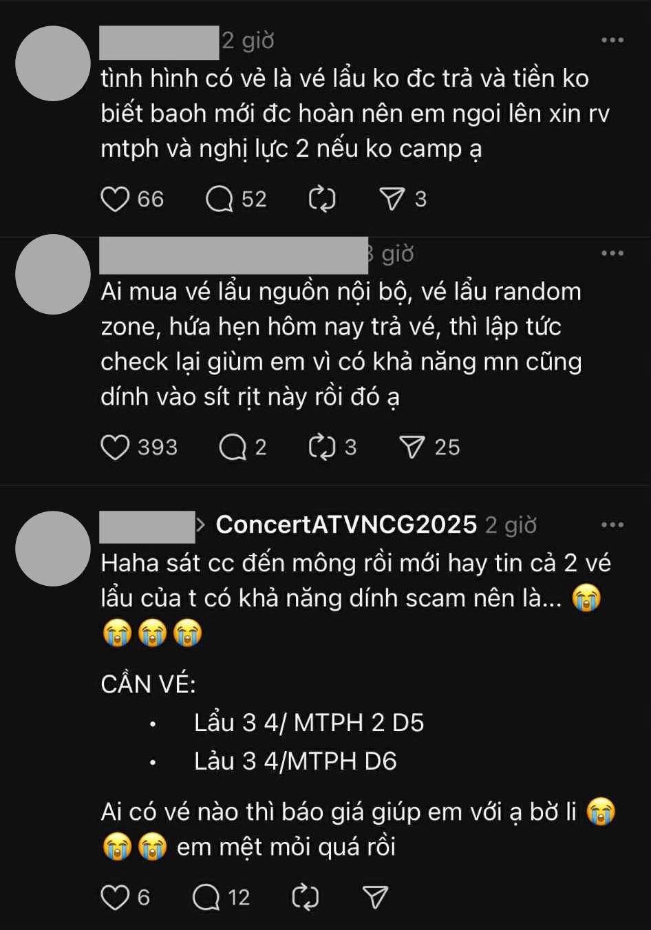 Phía Nguyễn Trần Duy Nhất lên tiếng về thông tin FC scam vé concert Chông Gai lên đến hàng trăm triệu đồng- Ảnh 2. Phía Nguyễn Trần Duy Nhất lên tiếng về thông tin FC scam vé concert Chông Gai lên đến hàng trăm triệu đồng- Ảnh 2.