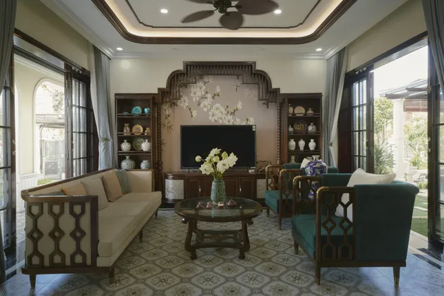 Căn Villa phong cách Indochine được lấy cảm hứng từ người bà kính yêu- Ảnh 10. Căn Villa phong cách Indochine được lấy cảm hứng từ người bà kính yêu- Ảnh 10.