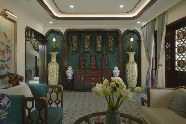 Căn Villa phong cách Indochine được lấy cảm hứng từ người bà kính yêu- Ảnh 9. Căn Villa phong cách Indochine được lấy cảm hứng từ người bà kính yêu- Ảnh 9.