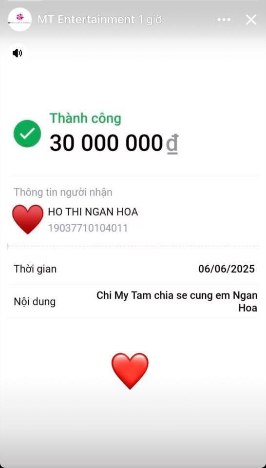 Lý do Ngân Hoà chưa công bố sao kê quyên góp tiền chữa suy thận- Ảnh 3. Lý do Ngân Hoà chưa công bố sao kê quyên góp tiền chữa suy thận- Ảnh 3.