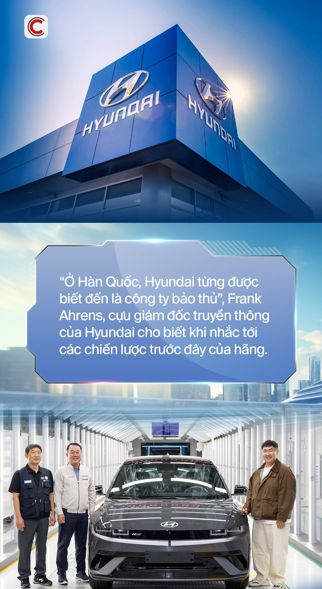 Cú chuyển mình ngoạn mục của Hyundai: Từ hãng xe bảo thủ nhất quyết không làm xe điện đến giấc mơ bán 2 triệu chiếc/năm, lên kế hoạch 1 thập kỷ trị giá gần 90 tỷ USD- Ảnh 7. Cú chuyển mình ngoạn mục của Hyundai: Từ hãng xe bảo thủ nhất quyết không làm xe điện đến giấc mơ bán 2 triệu chiếc/năm, lên kế hoạch 1 thập kỷ trị giá gần 90 tỷ USD- Ảnh 7.