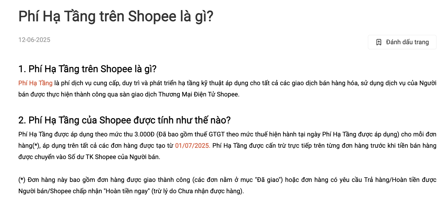 Nóng: Từ 1/7, Shopee thu phí hạ tầng 3.000 đồng/đơn hàng- Ảnh 2. Nóng: Từ 1/7, Shopee thu phí hạ tầng 3.000 đồng/đơn hàng- Ảnh 2.
