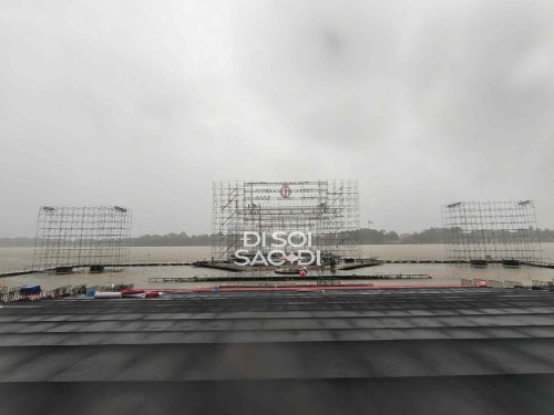 NÓNG: Sân khấu Chung kết Hoa hậu Việt Nam 2024 tại Huế bị tháo dỡ, cảnh tượng hiện tại gây hoang mang- Ảnh 4.