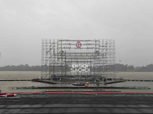 NÓNG: Sân khấu Chung kết Hoa hậu Việt Nam 2024 tại Huế bị tháo dỡ, cảnh tượng hiện tại gây hoang mang- Ảnh 5.