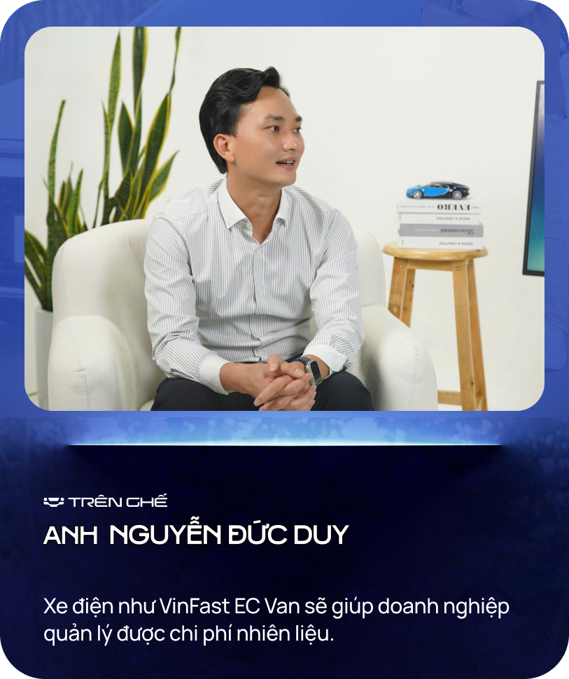 Đặt mua VinFast EC Van, chủ xưởng độ chia sẻ: '1 mũi tên trúng 2 đích, vừa nghiên cứu nâng cấp tính năng, vừa giao hàng phục vụ công việc'- Ảnh 5. Đặt mua VinFast EC Van, chủ xưởng độ chia sẻ: '1 mũi tên trúng 2 đích, vừa nghiên cứu nâng cấp tính năng, vừa giao hàng phục vụ công việc'- Ảnh 5.
