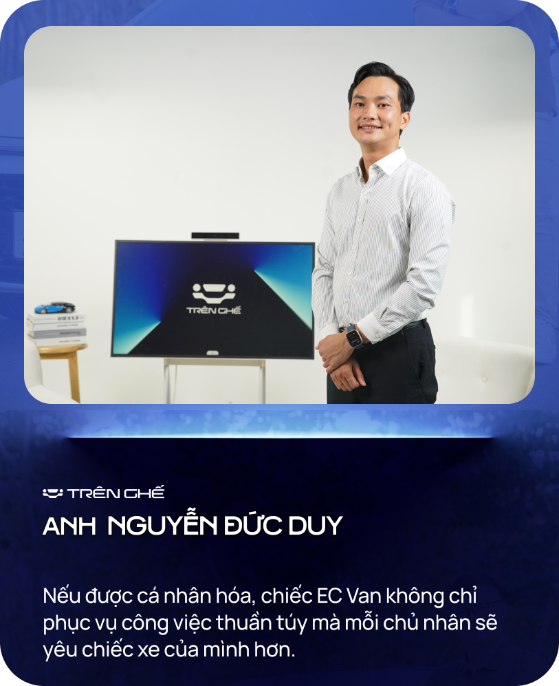 Đặt mua VinFast EC Van, chủ xưởng độ chia sẻ: '1 mũi tên trúng 2 đích, vừa nghiên cứu nâng cấp tính năng, vừa giao hàng phục vụ công việc'- Ảnh 7. Đặt mua VinFast EC Van, chủ xưởng độ chia sẻ: '1 mũi tên trúng 2 đích, vừa nghiên cứu nâng cấp tính năng, vừa giao hàng phục vụ công việc'- Ảnh 7.