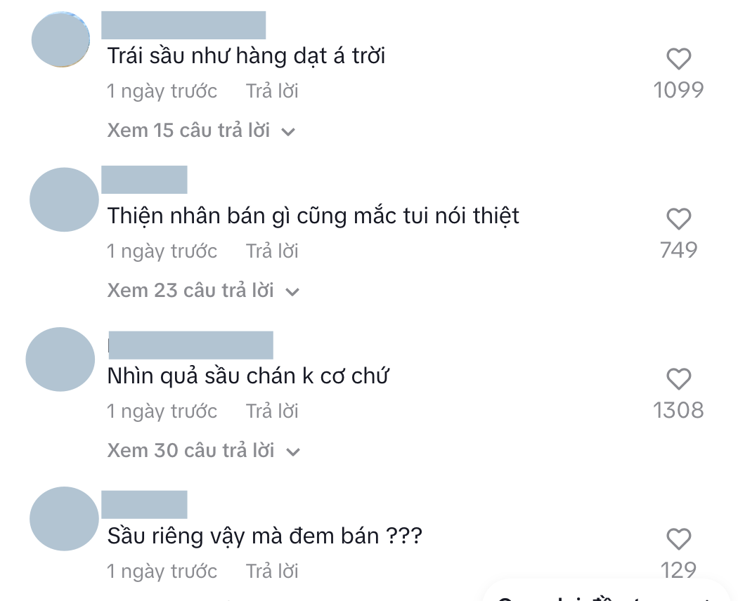 Lùm xùm sầu riêng mini giá 150k của Hoàng Anh Panda: Phát ngôn Lùm xùm sầu riêng mini giá 150k của Hoàng Anh Panda: Phát ngôn
