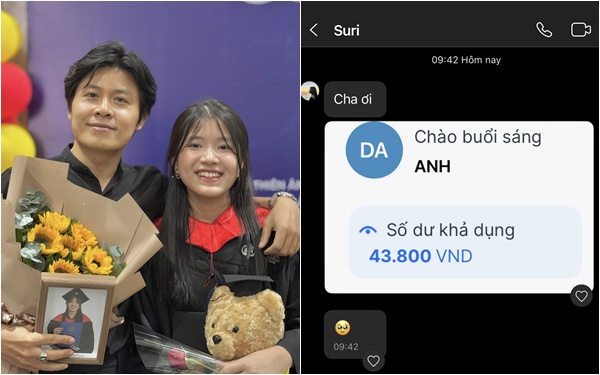 "Ngoa ngoắt" như NS Nguyễn Văn Chung: Con gái gửi lời chào ngày mới hơi đặc biệt, hot dad kiêm cây hài liền tranh thủ "trả thù" vụ hát hò hôm nào- Ảnh 1. "Ngoa ngoắt" như NS Nguyễn Văn Chung: Con gái gửi lời chào ngày mới hơi đặc biệt, hot dad kiêm cây hài liền tranh thủ "trả thù" vụ hát hò hôm nào- Ảnh 1.