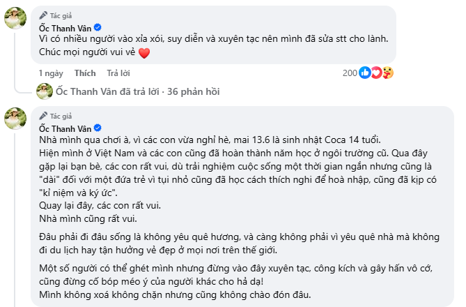 Ốc Thanh Vân bị chỉ trích- Ảnh 2. Ốc Thanh Vân bị chỉ trích- Ảnh 2.