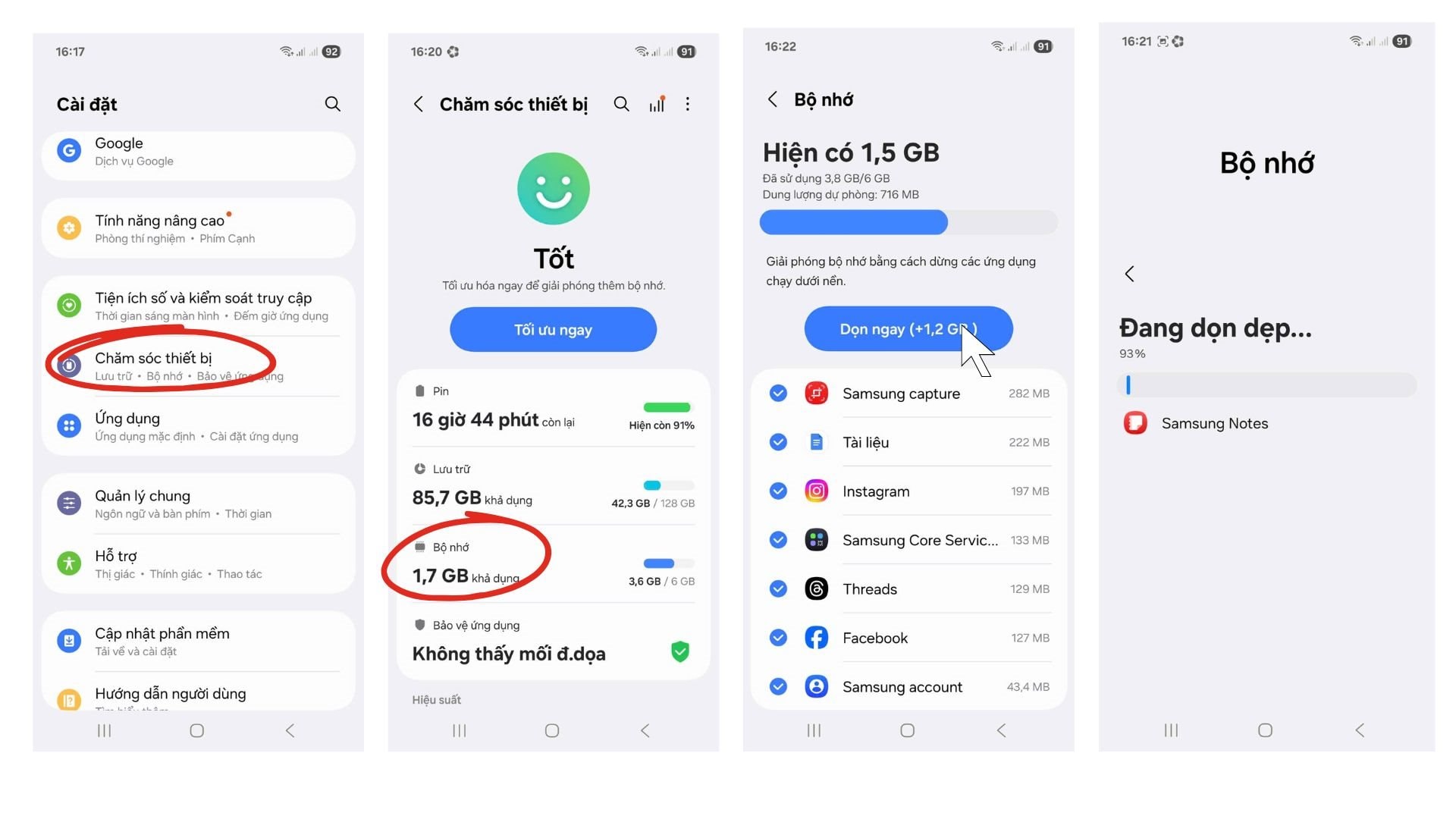 Đừng vội thay máy, Samsung cũ vẫn có thể hoạt động trơn tru nhờ 6 mẹo đơn giản này- Ảnh 4. Đừng vội thay máy, Samsung cũ vẫn có thể hoạt động trơn tru nhờ 6 mẹo đơn giản này- Ảnh 4.