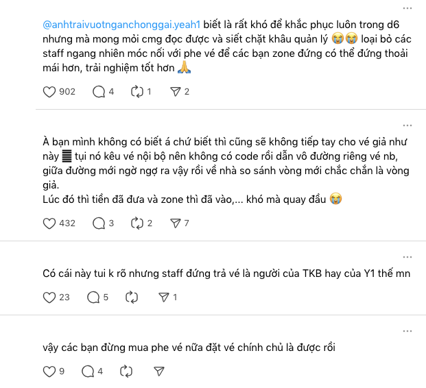 Rộ tin vé giả tại concert Anh Trai Vượt Ngàn Chông Gai, fan cảnh báo khẩn- Ảnh 2. Rộ tin vé giả tại concert Anh Trai Vượt Ngàn Chông Gai, fan cảnh báo khẩn- Ảnh 2.