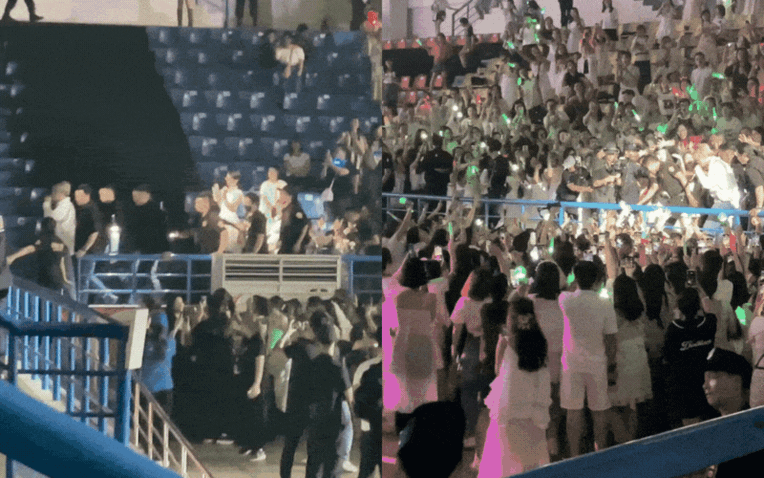 Xôn xao cảnh tượng “kỳ dị” tại concert Kim Jae Joong ở Hà Nội: Cả SVĐ như zombie săn mồi!- Ảnh 1. Xôn xao cảnh tượng “kỳ dị” tại concert Kim Jae Joong ở Hà Nội: Cả SVĐ như zombie săn mồi!- Ảnh 1.
