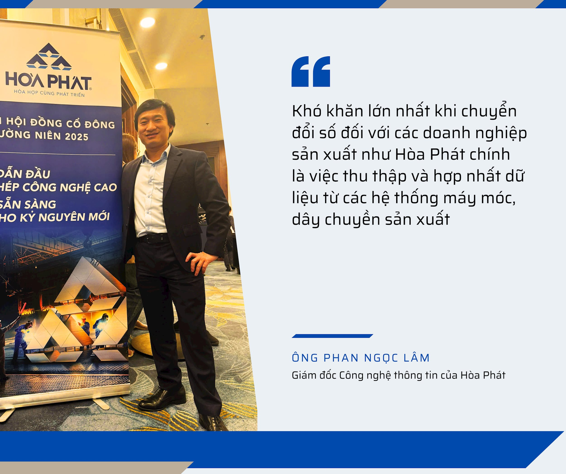 ‘Vua thép’ Hòa Phát chuyển đổi số: Từ những ‘Ốc đảo dữ liệu’ đến ‘Bản đồ số’ theo thời gian thực- Ảnh 2. ‘Vua thép’ Hòa Phát chuyển đổi số: Từ những ‘Ốc đảo dữ liệu’ đến ‘Bản đồ số’ theo thời gian thực- Ảnh 2.