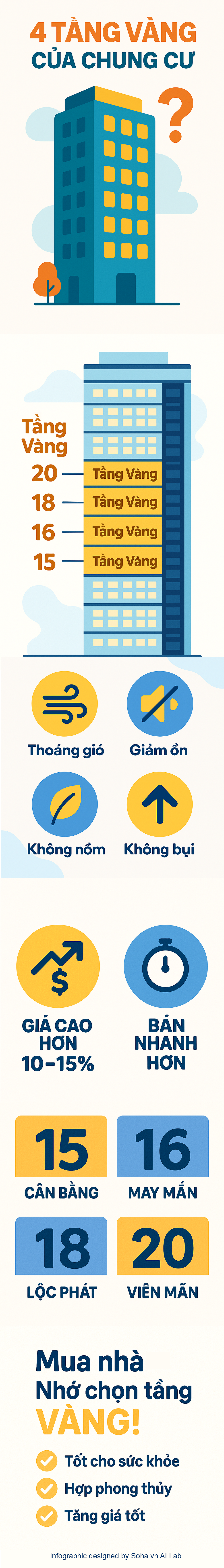 4 tầng "vàng" chung cư giá cao ngất ngưởng nhưng khách vẫn tranh nhau: Hợp phong thủy lại hút tài lộc!- Ảnh 1.