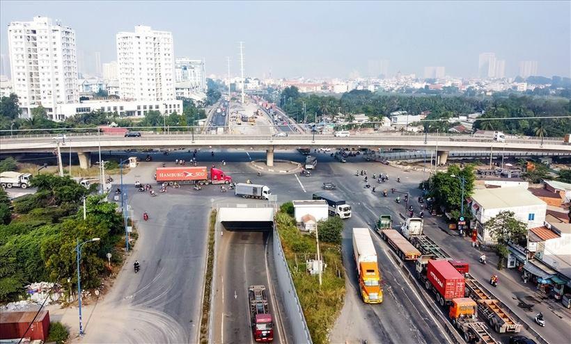 Diễn biến mới nhất về tiến độ xây cầu Cát Lái- Ảnh 1. Diễn biến mới nhất về tiến độ xây cầu Cát Lái- Ảnh 1.