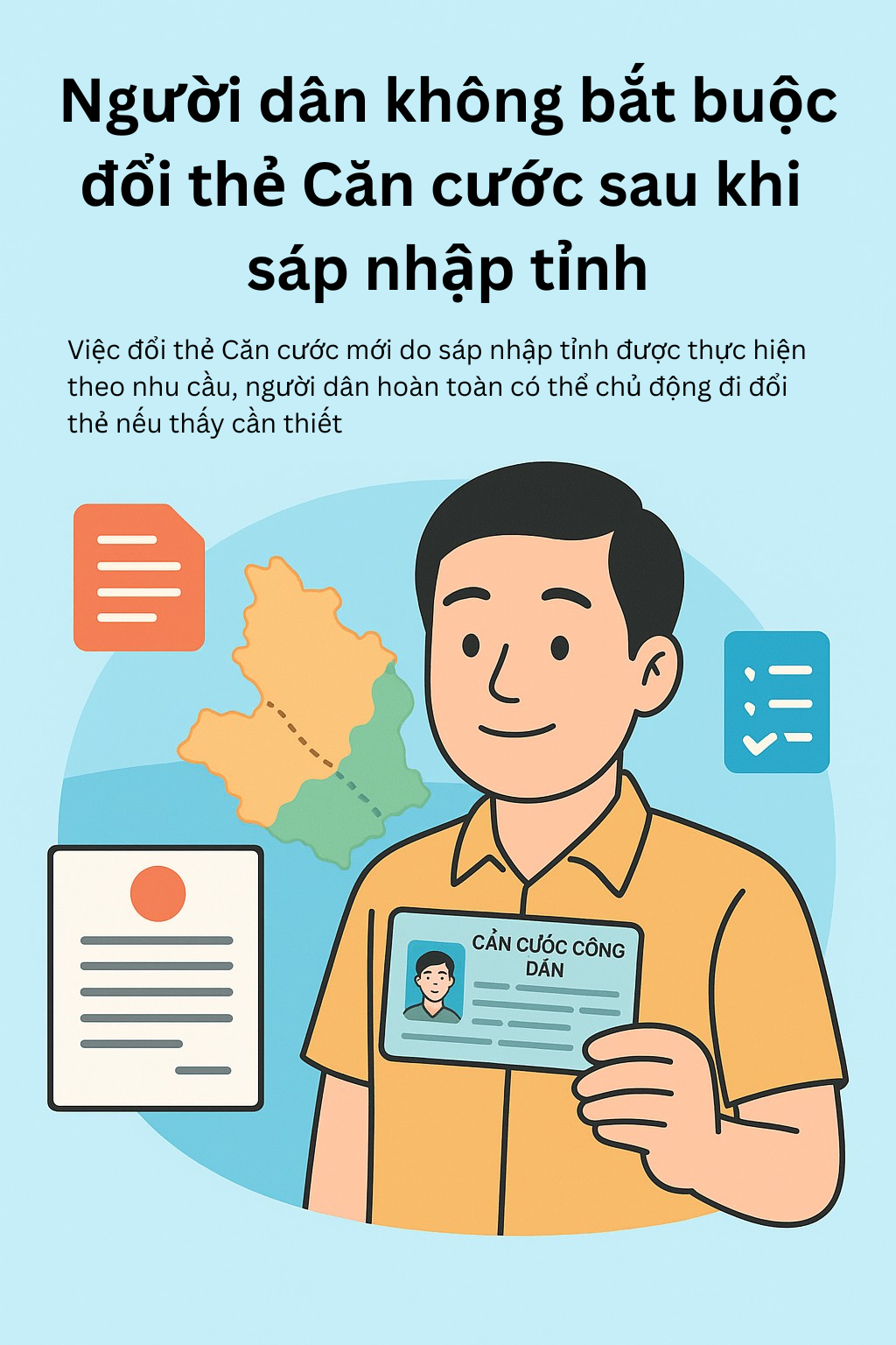 Sau sáp nhập 34 tỉnh thành: Ai phải làm lại căn cước công dân?- Ảnh 2. Sau sáp nhập 34 tỉnh thành: Ai phải làm lại căn cước công dân?- Ảnh 2.