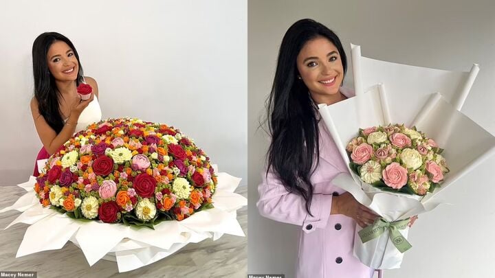 Bà mẹ ba con làm hoa từ bánh cupcake gây sốt khắp thế giới- Ảnh 2. Bà mẹ ba con làm hoa từ bánh cupcake gây sốt khắp thế giới- Ảnh 2.