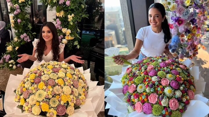Bà mẹ ba con làm hoa từ bánh cupcake gây sốt khắp thế giới- Ảnh 1. Bà mẹ ba con làm hoa từ bánh cupcake gây sốt khắp thế giới- Ảnh 1.