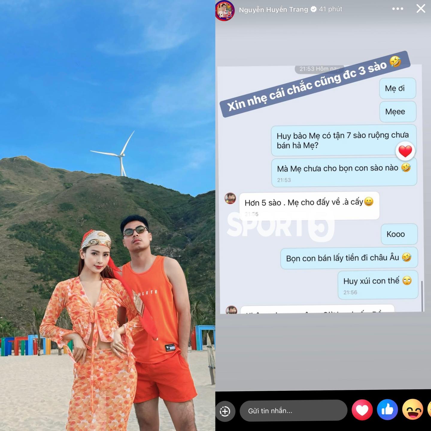 MC Huyền Trang Mù Tạt bị dân mạng chê “sống ảo”, “cợt nhả” với mẹ của bạn trai cầu thủ- Ảnh 1. MC Huyền Trang Mù Tạt bị dân mạng chê “sống ảo”, “cợt nhả” với mẹ của bạn trai cầu thủ- Ảnh 1.