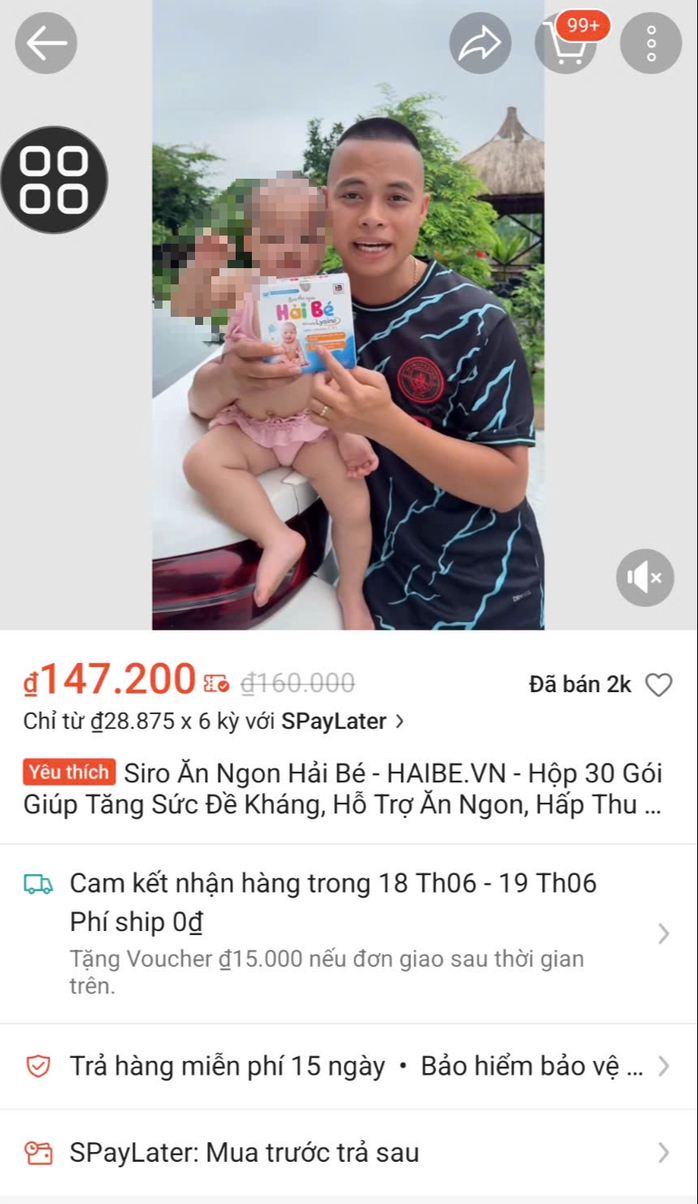 Chủ kênh TikTok “Gia đình Hải Sen” từng tố sản phẩm bị làm giả, khoe bão đơn, mua xe sang- Ảnh 1. Chủ kênh TikTok “Gia đình Hải Sen” từng tố sản phẩm bị làm giả, khoe bão đơn, mua xe sang- Ảnh 1.