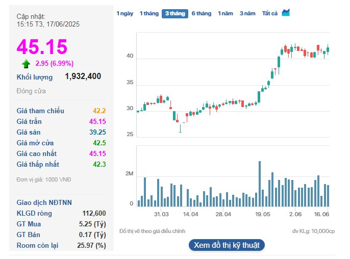 Cổ phiếu Đạt Phương (DPG) tăng hơn 40% trong hơn 1 tháng: Điều gì đang diễn ra?- Ảnh 1.