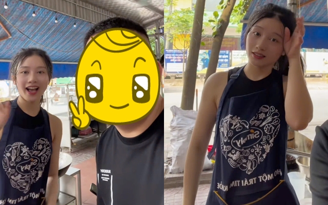 Đi 20km đến gặp hot girl bán phở Tuyên Quang: Lộ nhan sắc không app, rộ tin đã có chồng- Ảnh 1.