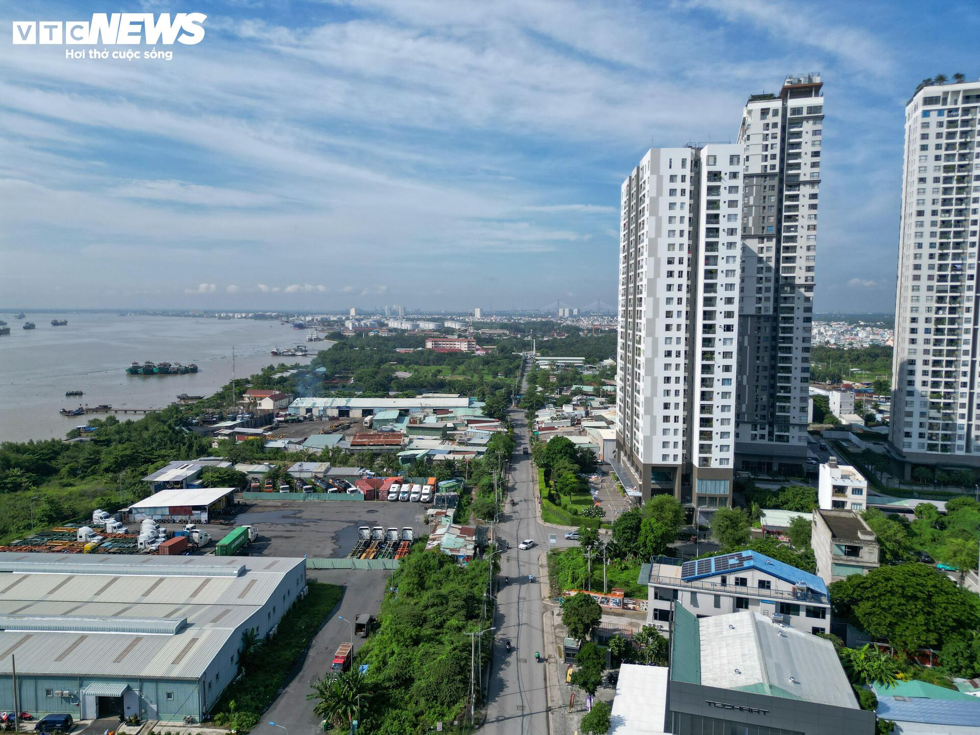 Cận cảnh vị trí xây đường trên cao, nối khu Nam Sài Gòn - sân bay Long Thành- Ảnh 11. Cận cảnh vị trí xây đường trên cao, nối khu Nam Sài Gòn - sân bay Long Thành- Ảnh 11.