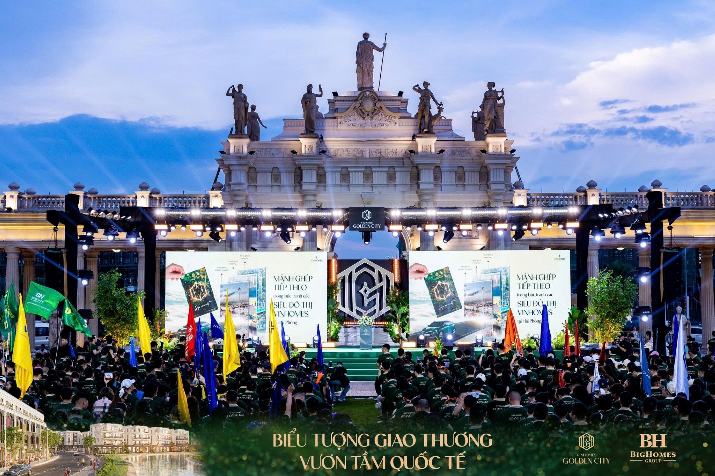 Bighomes Group ra quân kick-off dự án Vinhomes Golden City – Dương Kinh, Hải Phòng- Ảnh 2. Bighomes Group ra quân kick-off dự án Vinhomes Golden City – Dương Kinh, Hải Phòng- Ảnh 2.