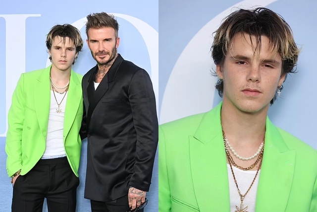 Beckham khoe ảnh con trai 19 tuổi đẹp trai tựa nam thần, niềm an ủi giữa lúc con trai cả vô ơn- Ảnh 3. Beckham khoe ảnh con trai 19 tuổi đẹp trai tựa nam thần, niềm an ủi giữa lúc con trai cả vô ơn- Ảnh 3.