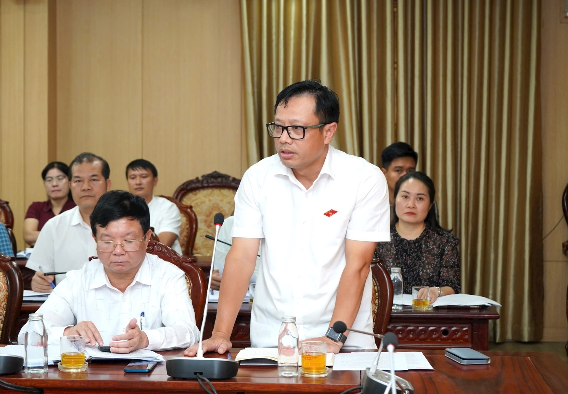 Phó Chủ tịch UBND thành phố Hà Nội Vũ Thu Hà làm việc với huyện Hoài Đức về công tác sắp xếp đơn vị hành chính cấp xã- Ảnh 3. Phó Chủ tịch UBND thành phố Hà Nội Vũ Thu Hà làm việc với huyện Hoài Đức về công tác sắp xếp đơn vị hành chính cấp xã- Ảnh 3.