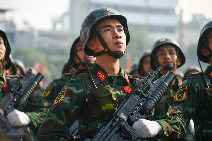 Số thí sinh đăng ký xét tuyển ngành quân đội tăng hơn 40%- Ảnh 1. Số thí sinh đăng ký xét tuyển ngành quân đội tăng hơn 40%- Ảnh 1.
