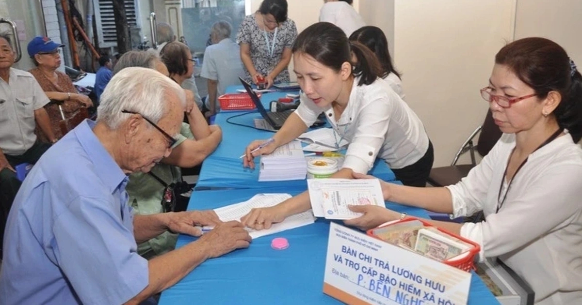 Lịch trả lương hưu, trợ cấp BHXH có gì thay đổi từ 1-7?- Ảnh 1. Lịch trả lương hưu, trợ cấp BHXH có gì thay đổi từ 1-7?- Ảnh 1.