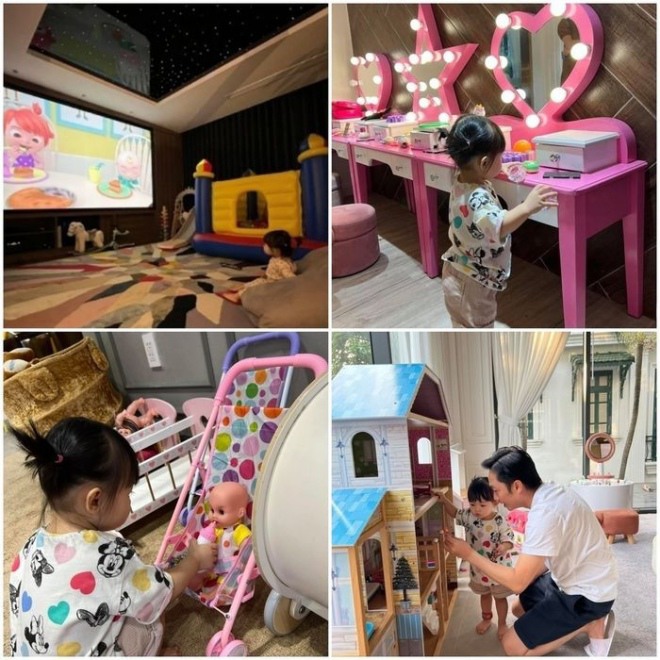Sao Việt bỏ tiền tỷ đầu tư khu vui chơi tại gia cho con: Từ trung tâm thương mại tới sân chơi rộng lớn ai nhìn cũng mê- Ảnh 12. Sao Việt bỏ tiền tỷ đầu tư khu vui chơi tại gia cho con: Từ trung tâm thương mại tới sân chơi rộng lớn ai nhìn cũng mê- Ảnh 12.