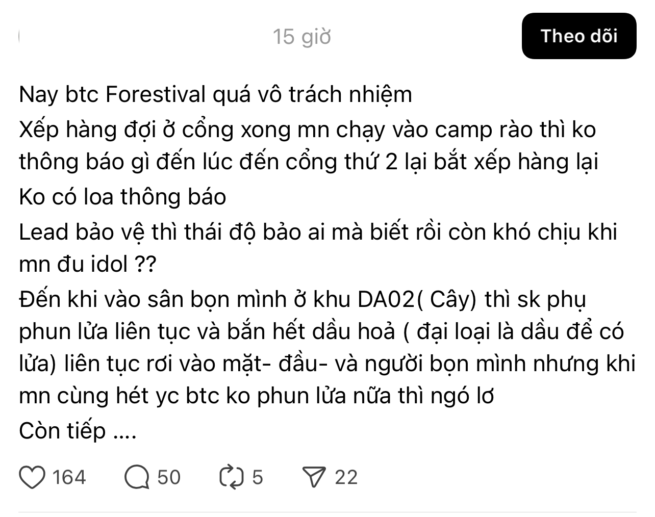 Show diễn có Hà Anh Tuấn - Đen Vâu bị chỉ trích thiếu chuyên nghiệp, khán giả bức xúc kể loạt trải nghiệm "chê nặng"- Ảnh 5.