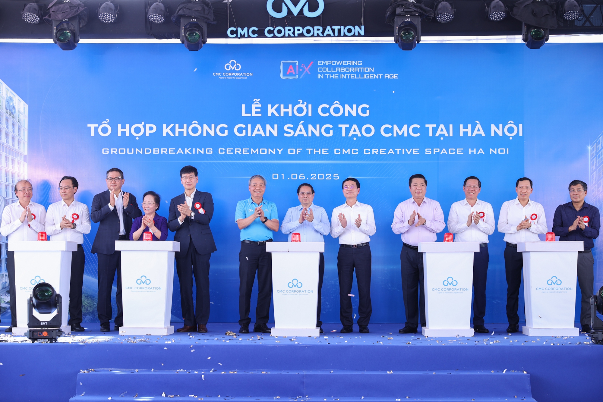 Khởi công CSS Hà Nội quy mô 300 triệu USD: Siêu tổ hợp AI hình thành tại Thủ đô- Ảnh 3. Khởi công CSS Hà Nội quy mô 300 triệu USD: Siêu tổ hợp AI hình thành tại Thủ đô- Ảnh 3.